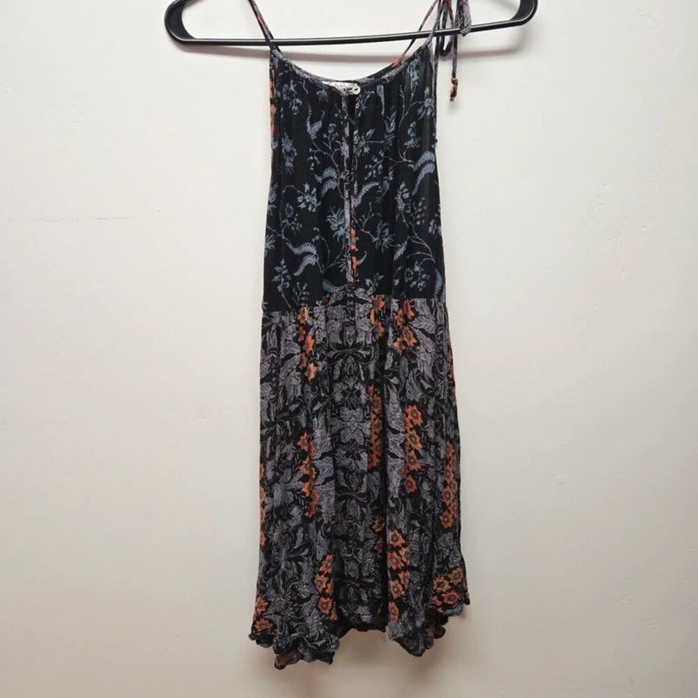 Free People Wildest Dreams Halter Mini Dress sz Med